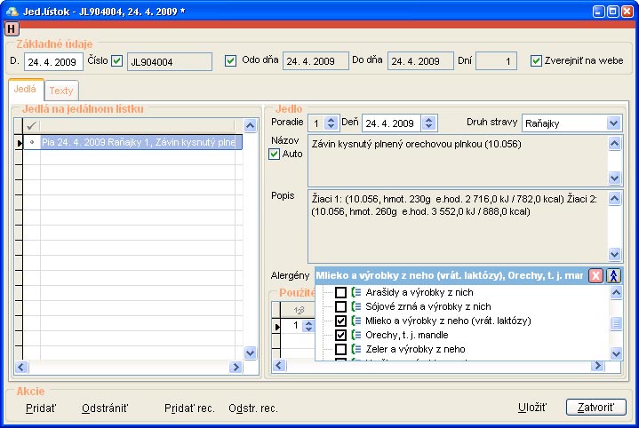 Jedalny_listok_alergeny